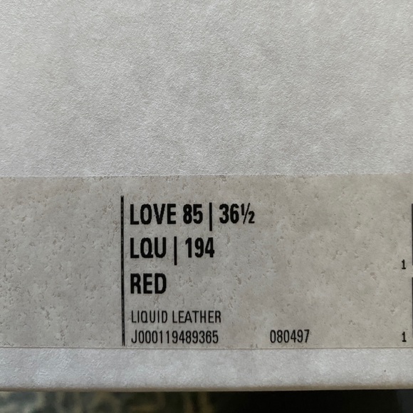 Jimmy Choo Love 85 Pumps in Red - Picture 5 of 7